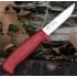  Нож Morakniv Basic углеродистая сталь, красный пригодится для туризма, рыбалки, охоты и повседневного использования, фото  (2) 