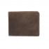  Бумажник Klondike Peter, коричневый, 12x9,5 см пригодится для туризма, рыбалки, охоты и повседневного использования, фото  (1) 