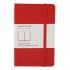  Блокнот Moleskine Classic Pocket, 192 стр., красный, нелинованный пригодится для туризма, рыбалки, охоты и повседневного использования, фото  (1) 