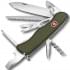  Нож Victorinox Outrider,111 мм, 14 функций, зеленый пригодится для туризма, рыбалки, охоты и повседневного использования, фото  (2) 