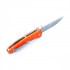  Нож Ganzo G6252-OR оранжевый пригодится для туризма, рыбалки, охоты и повседневного использования, фото  (4) 