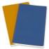  Набор 2 блокнота Moleskine Volant Large, 96 стр., синий/желтый, в линейку пригодится для туризма, рыбалки, охоты и повседневного использования, фото  (1) 