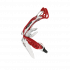  Мультитул Leatherman Skeletool RX, красный пригодится для туризма, рыбалки, охоты и повседневного использования, фото  (1) 