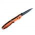  Нож Ganzo G7393P оранжевый пригодится для туризма, рыбалки, охоты и повседневного использования, фото  (2) 