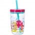  Стакан детский с трубочкой Contigo Floating Straw Tumbler (0,47 литра), розовый пригодится для туризма, рыбалки, охоты и повседневного использования, фото  (1) 