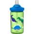  Бутылочка детская CamelBak eddy+ Hip Dinos (0,4 литра), зеленая пригодится для туризма, рыбалки, охоты и повседневного использования, фото  (1) 