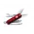  Нож-брелок Victorinox Classic SwissLite, 58 мм, 7 функций, полупрозрачный красный пригодится для туризма, рыбалки, охоты и повседневного использования, фото  (1) 
