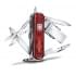  Нож-брелок Victorinox Midnight Manager@work, USB 16 Гб, 58 мм, 10 функций, красный полупрозрачный пригодится для туризма, рыбалки, охоты и повседневного использования, фото  (1) 