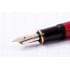  Pelikan Souveraen - Black and Red GT, перьевая ручка, F пригодится для туризма, рыбалки, охоты и повседневного использования, фото  (2) 