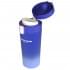  Термокружка Biostal Crosstown (0,4 литра) с фильтром, синяя пригодится для туризма, рыбалки, охоты и повседневного использования, фото  (2) 