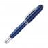  Cross Peerless Translucent Quartz - Blue Engraved Lacquer, перьевая ручка, М пригодится для туризма, рыбалки, охоты и повседневного использования, фото  (1) 