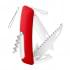  Швейцарский нож SWIZA D05 Standard, 95 мм, 12 функций, красный пригодится для туризма, рыбалки, охоты и повседневного использования, фото  (1) 