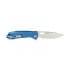  Нож складной туристический Honey Badger Flipper L с голубой рукоятью пригодится для туризма, рыбалки, охоты и повседневного использования, фото  (1) 