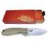  Нож складной туристический Honey Badger Flipper M с песочной рукоятью пригодится для туризма, рыбалки, охоты и повседневного использования, фото  (1) 