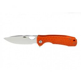 Нож складной туристический Honey Badger Flipper M с оранжевой рукоятью