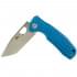  Нож складной туристический Honey Badger Tanto L с голубой рукоятью пригодится для туризма, рыбалки, охоты и повседневного использования, фото  (1) 