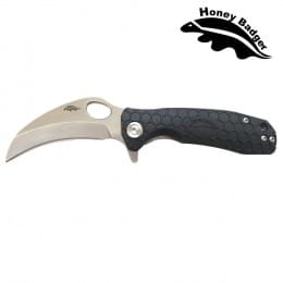 Нож складной туристический Honey Badger Сlaw L с чёрной рукоятью