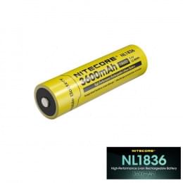 Аккумулятор 18650  NITECORE NL1836