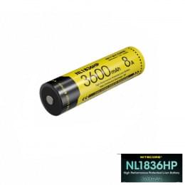 Аккумулятор 18650  NITECORE NL1836HP