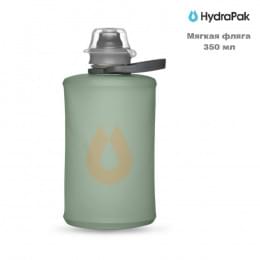 Фляга для воды мягкая HydraPak Stow 0,35 L зелёная