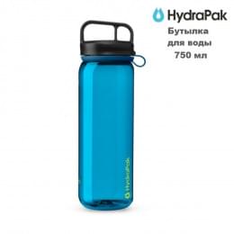 Бутылка для воды HYDRAPAK Recon Clip & Carry 0,75L голубая