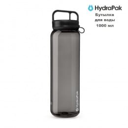 Бутылка для воды HYDRAPAK Recon Clip & Carry 1L серая