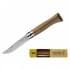  Нож Opinel №6, ореховая рукоять пригодится для туризма, рыбалки, охоты и повседневного использования, фото  (1) 