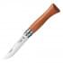  Нож Opinel №6, рукоять дерево бубинга пригодится для туризма, рыбалки, охоты и повседневного использования, фото  (1) 